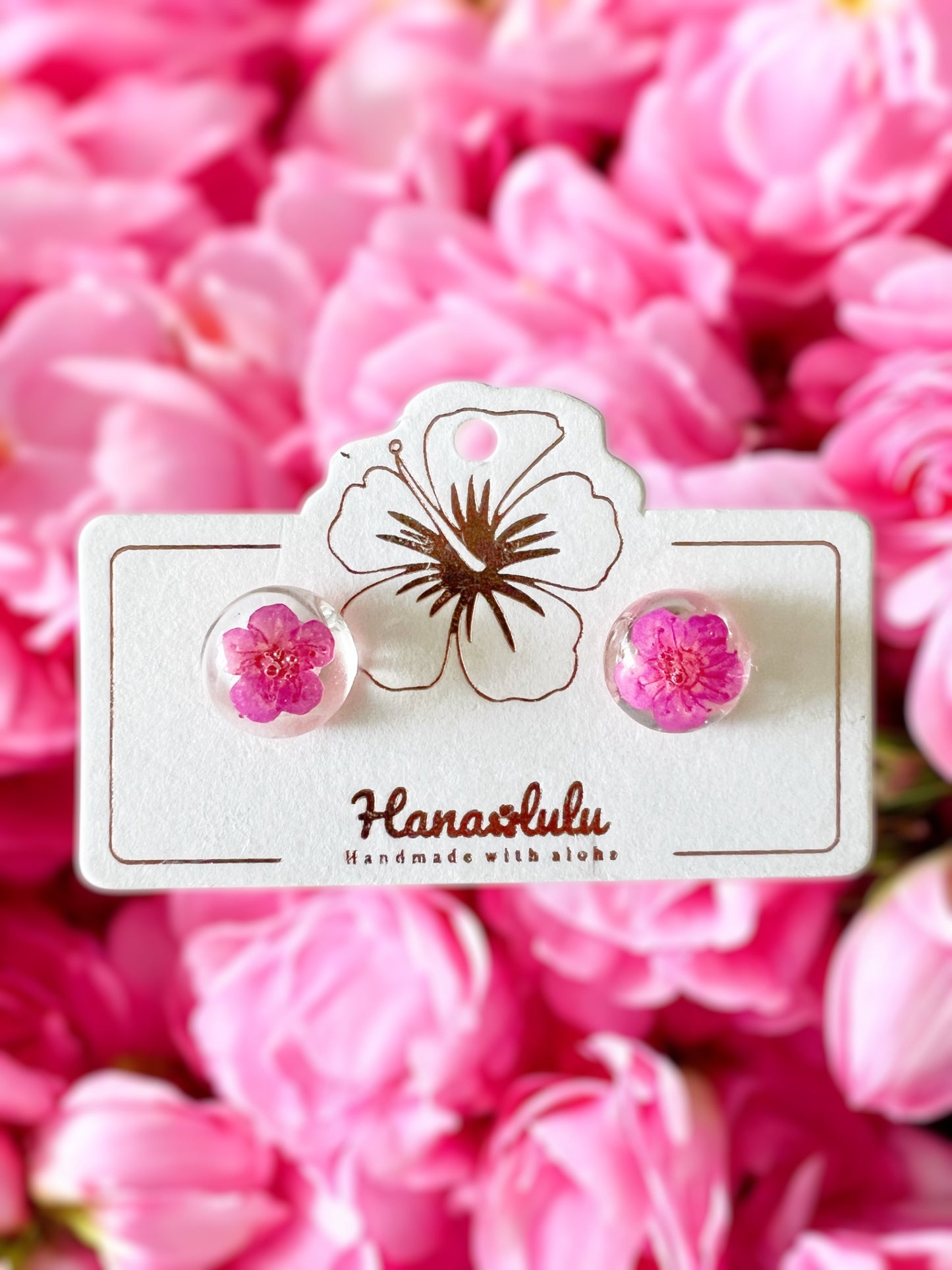 Plum Blossom Studs