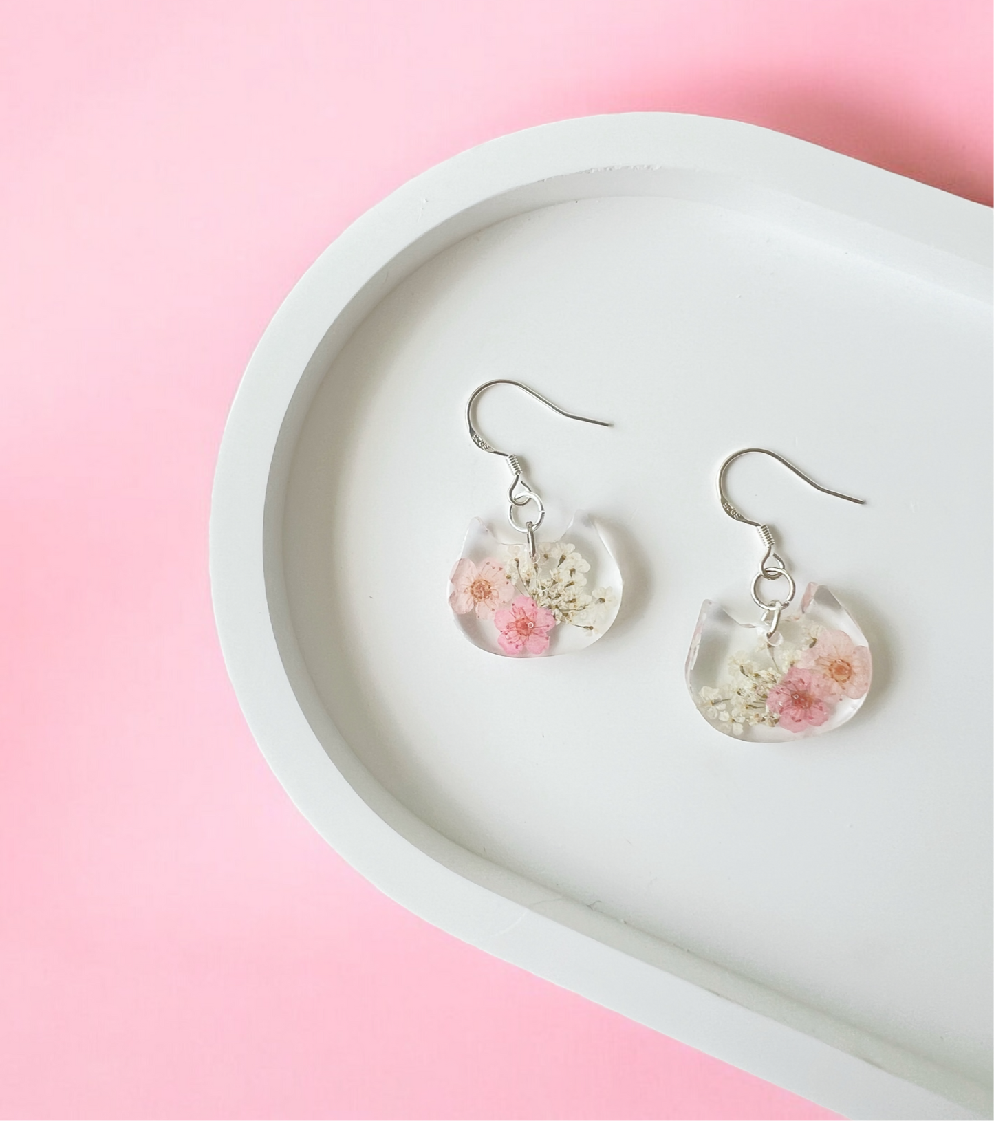 Forget-Me-Not Kitty Earrings