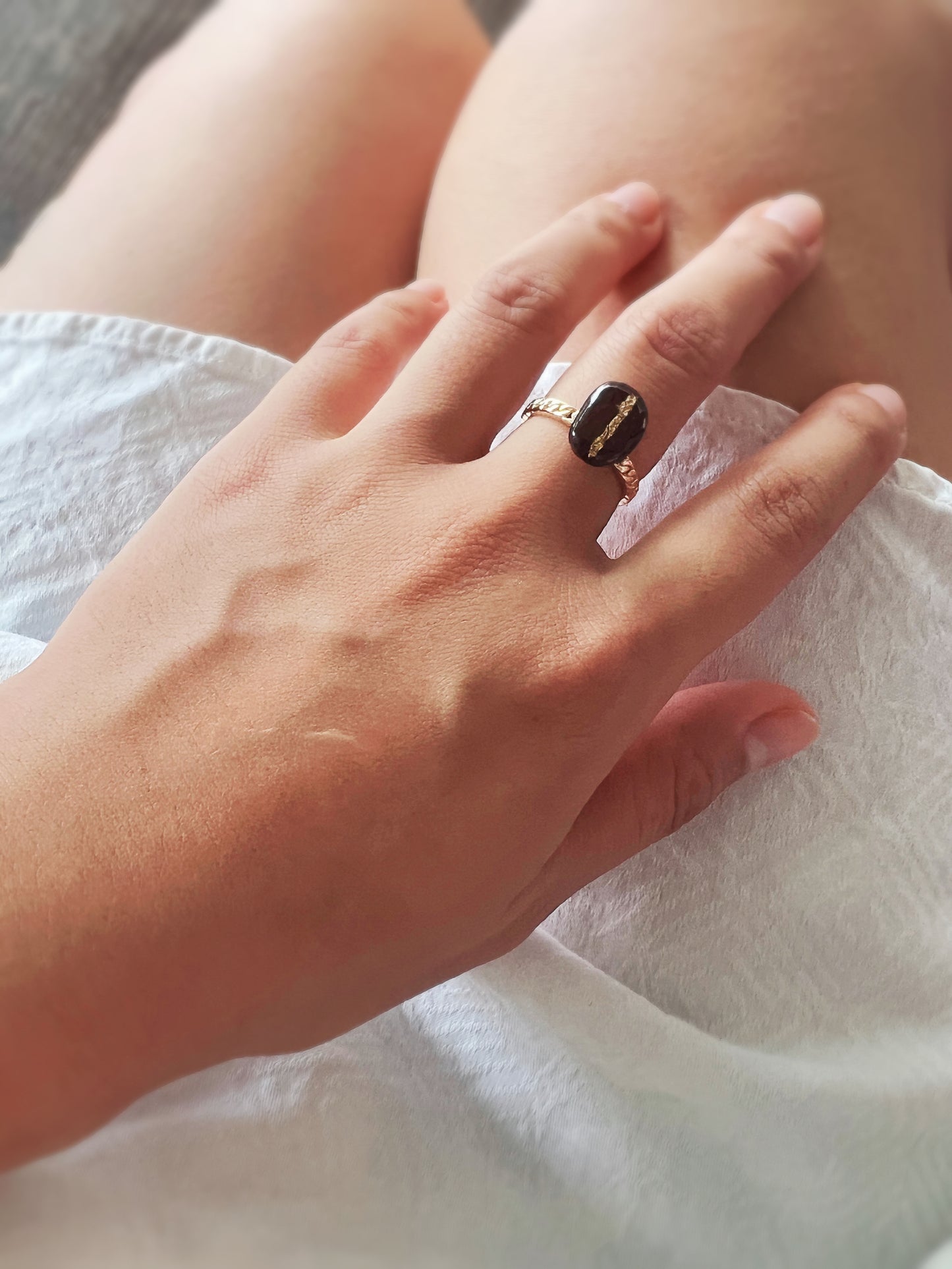Real Coffee Bean Ring