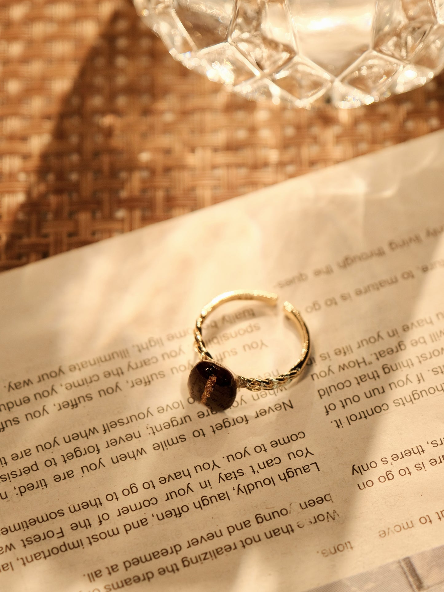 Real Coffee Bean Ring