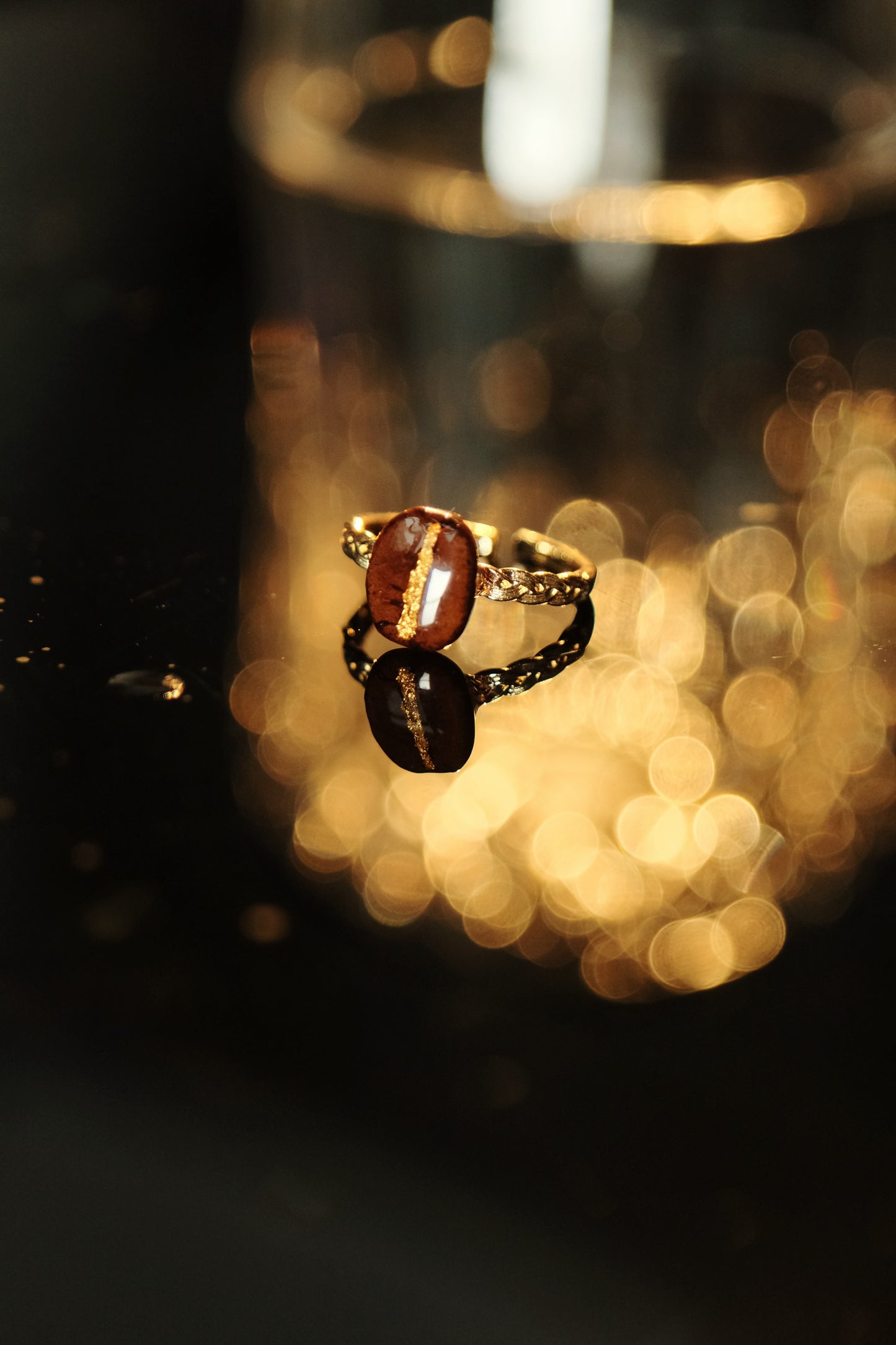Real Coffee Bean Ring