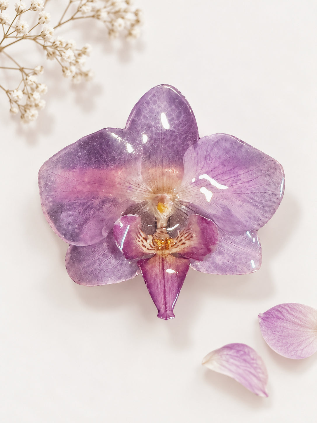 Real Orchid Hair Pin